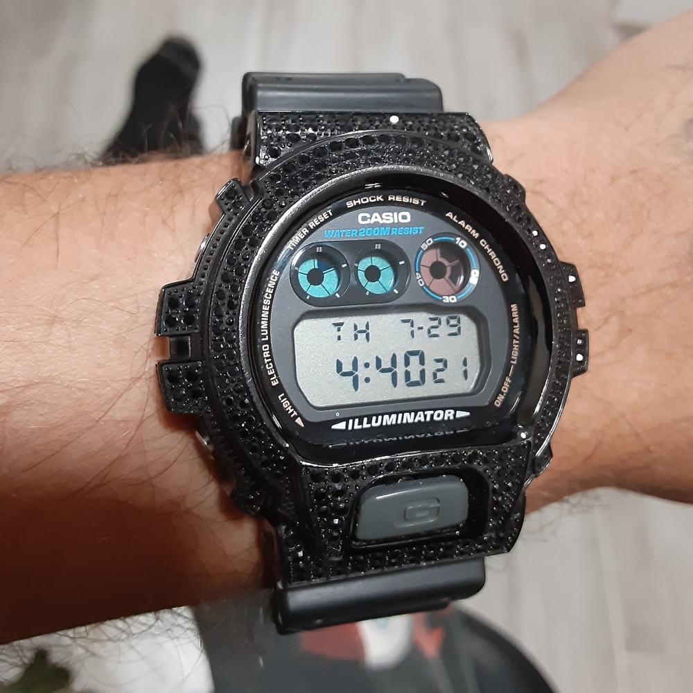 Iced out G shock
